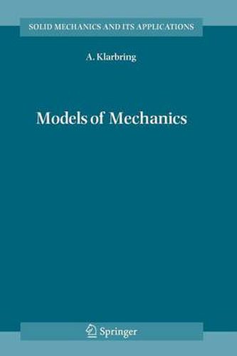 Cover image for Models of Mechanics