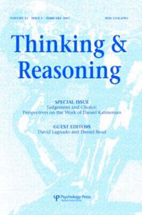 Cover image for Thinking & Reasoning: A Special Issue of Thinking and Reasoning