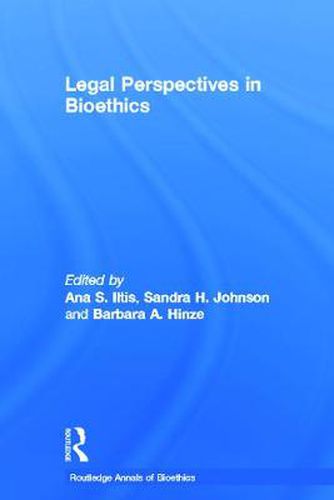 Cover image for Legal Perspectives in Bioethics