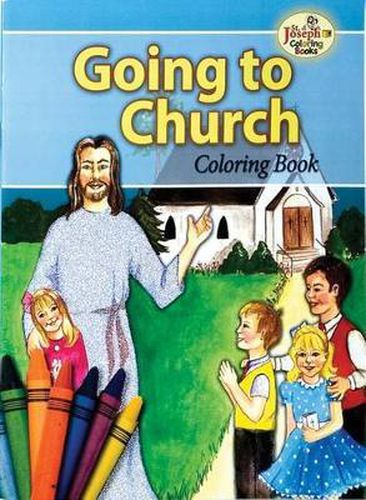 Cover image for Going to Church Coloring Book