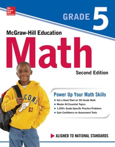 Cover image for McGraw-Hill Education Math Grade 5, Second Edition