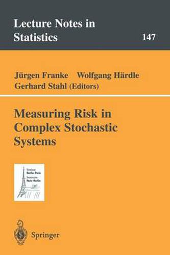 Cover image for Measuring Risk in Complex Stochastic Systems