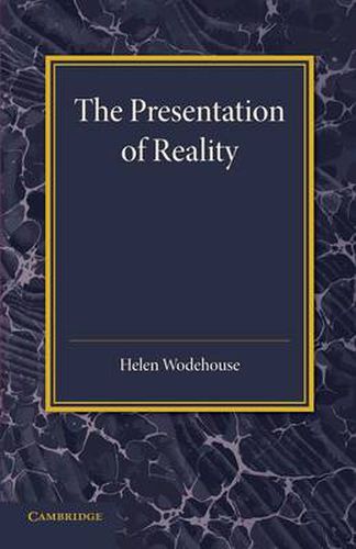 Cover image for The Presentation of Reality