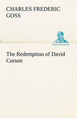 Cover image for The Redemption of David Corson