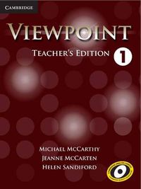 Cover image for Viewpoint Level 1 Teacher's Edition with Assessment Audio CD/CD-ROM