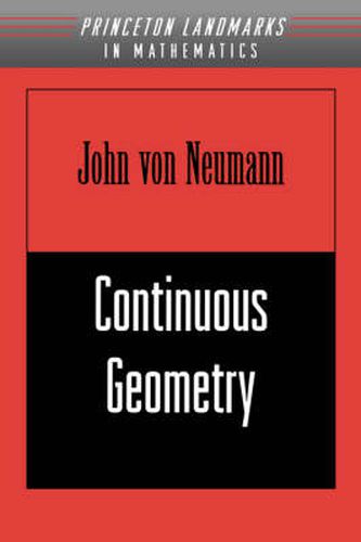 Cover image for Continuous Geometry