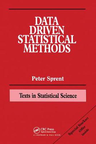 Cover image for Data Driven Statistical Methods