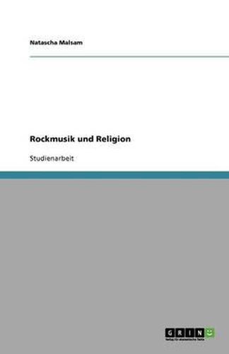 Cover image for Rockmusik und Religion