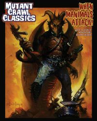 Cover image for Mutant Crawl Classics #12 - When Manimals Attack