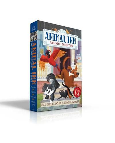 Animal Inn Fur-Tastic Collection Books 1-4: A Furry Fiasco; Treasure Hunt; The Bow-Wow Bus; Bright Lights, Big Kitty!