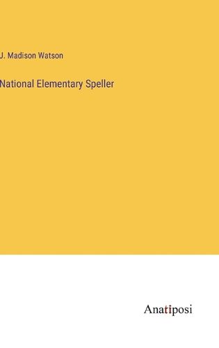 Cover image for National Elementary Speller