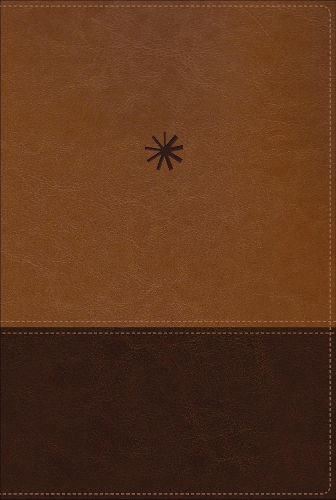 Cover image for NBLA, Biblia Cronologica de Estudio, Interior a cuatro colores, Leathersoft, dos tonos cafe, Comfort Print