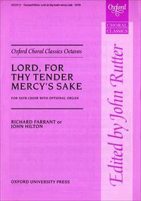 Cover image for Lord, for thy tender mercy's sake
