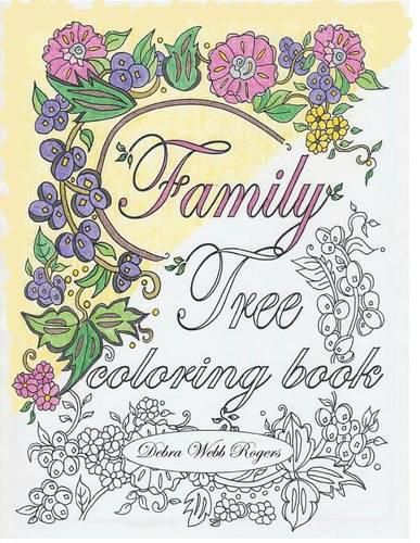 Cover image for Family Tree Coloring Book