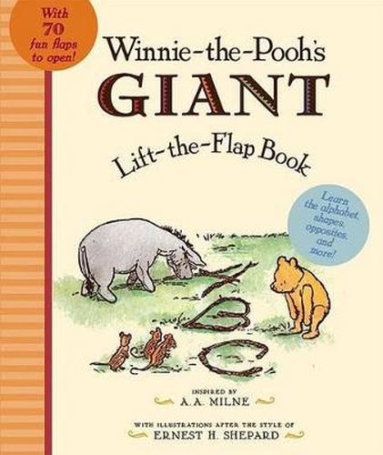 Cover image for Winnie the Pooh's Giant Lift the-Flap