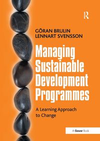 Cover image for Managing Sustainable Development Programmes