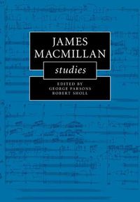 Cover image for James MacMillan Studies