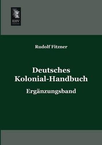 Cover image for Deutsches Kolonial-Handbuch