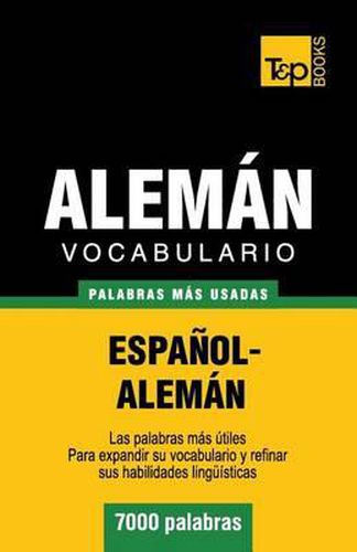 Vocabulario espanol-aleman - 7000 palabras mas usadas