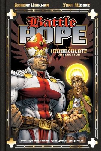 Cover image for Battle Pope 25th Anniversary Deluxe Hardcover