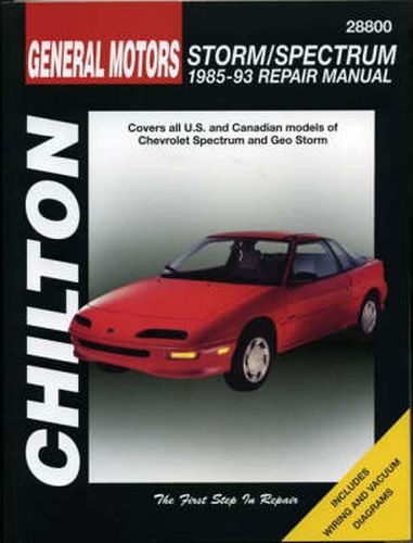 GM Chevrolet Spectrum/Geo Storm, 1985-93