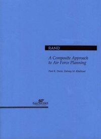 Cover image for A Composite Approach to Air Force Planning