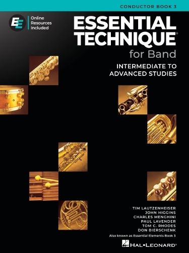 Cover image for Essential Elements for Band - Conductor Score Book 3 with Online Resources