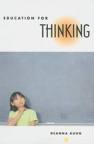 Cover image for Education for Thinking