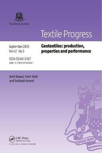 Cover image for Geotextiles: Production, Properties and Performance