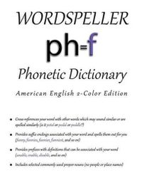 Cover image for Wordspeller Phonetic Dictionary: American English 2-Color Edition