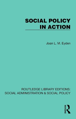 Cover image for Social Policy in Action