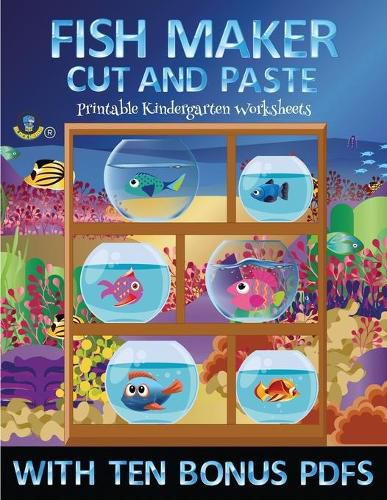 Printable Kindergarten Worksheets (Fish Maker)