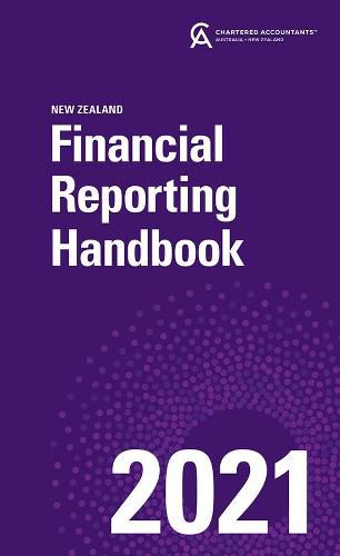 Cover image for Financial Reporting Handbook 2021 New Zealand