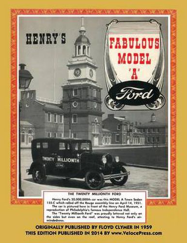 Cover image for Henry's Fabulous Model a Ford