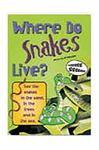 Cover image for Where Do Snakes Live?: Leveled Reader