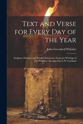 Cover image for Text and Verse for Every Day of the Year