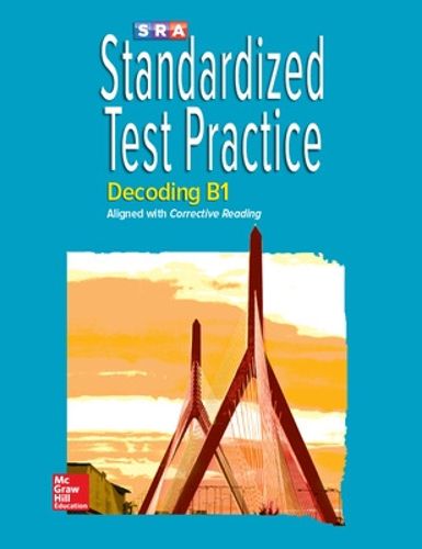 Cover image for Corrective Reading Decoding B1 Standardized Test Practice Blm