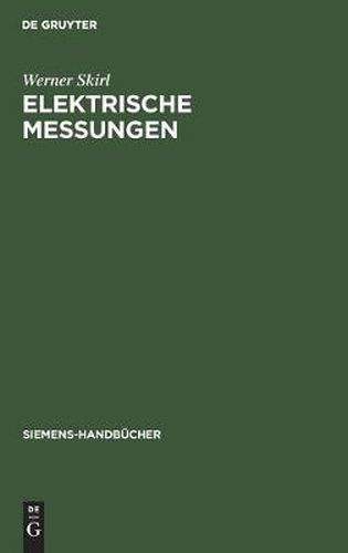Cover image for Elektrische Messungen