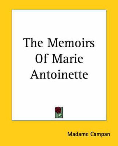 Cover image for The Memoirs Of Marie Antoinette