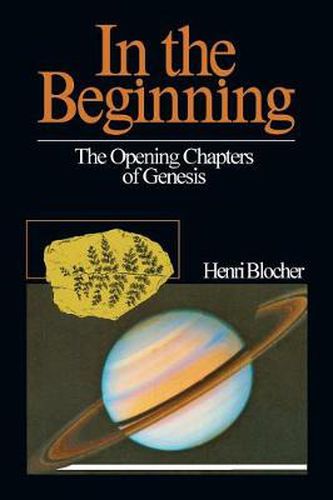 Cover image for In the Beginning : the Opening Chapters of Genesis