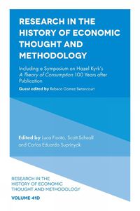 Cover image for Research in the History of Economic Thought and Methodology