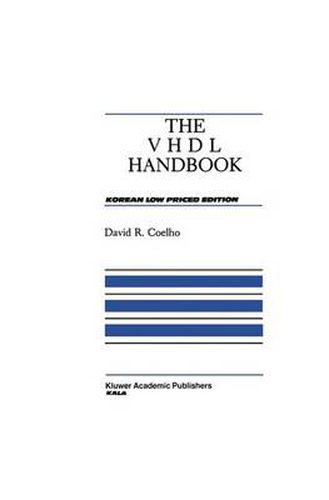 Cover image for The VHDL Handbook