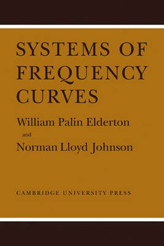 Cover image for Systems of Frequency Curves