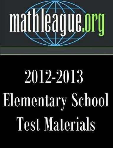 Cover image for Elementary School Test Materials 2012-2013