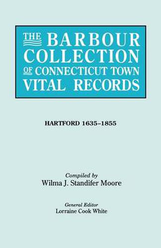 Cover image for The Barbour Collection of Connecticut Town Vital Records [Vol. 19]