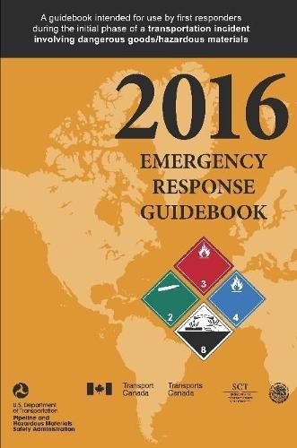 Cover image for Emergency Response Guidebook 2016