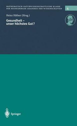 Cover image for Gesundheit - unser hoechstes Gut?