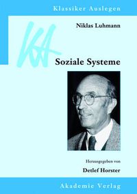 Cover image for Niklas Luhmann: Soziale Systeme