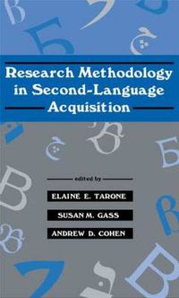 Cover image for Research Methodology in Second-Language Acquisition