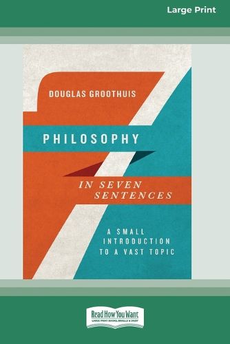 Cover image for Philosophy in Seven Sentences